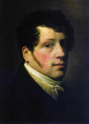 Щедрин Сильвестр Феодосиевич (1791-1830) , Автопортрет , Государственный Русский музей , 1780 год  , холст, масло , 79,5 х 62,5 см