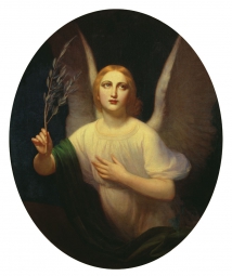 Тыранов Алексей Васильевич (1808-1859) , Ангел мира , холст, масло , 90 х 105 см