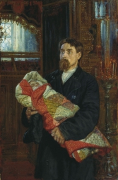 Савицкий Константин Аполлонович (1844-1905) , Отец , Таганрогский художественный музей , 1896 год  , холст, масло