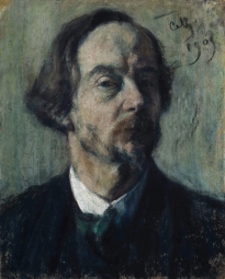 Малютин Сергей Васильевич (1859-1937) , Автопортрет , Национальный художественный музей Республики Беларусь  , 1909 год 