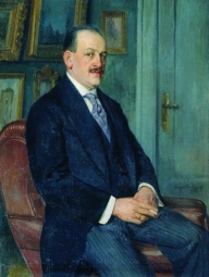 Богданов-Бельский Николай Петрович (1868-1945) , Автопортрет , Луганский областной художественный музей  , 1915 год  , холст, масло