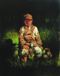 Богданов-Бельский Николай Петрович (1868-1945) , Крестьянский мальчик , Государственная Третьяковская галерея , холст, масло