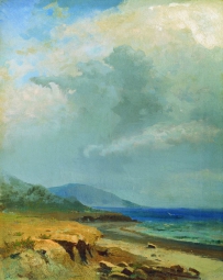 Васильев Фёдор Александрович (1850-1873) , Крым , 1871 год  , холст, масло