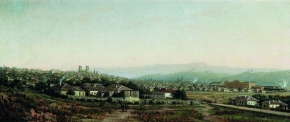 Верещагин Пётр Петрович (1834-1886) , Вид города Яссы , Пермская государственная художественная галерея  , холст, масло