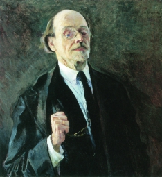 Нестеров Михаил Васильевич (1862-1942) , Автопортрет , Государственный Русский музей , 1928 год  , холст, масло , 77 x 75 см