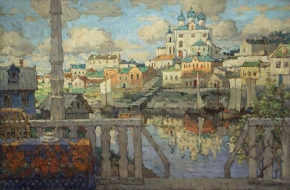 Горбатов Константин Иванович (1876-1945)  , Псков , Частное собрание , 1905 год  , холст, масло