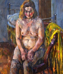Лентулов Аристарх Васильевич (1882-1943) , В мастерской художника. Этюд , 1923 год 