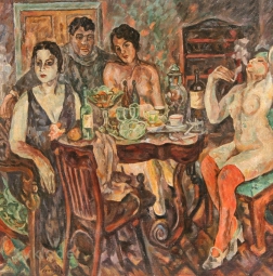 Лентулов Аристарх Васильевич (1882-1943) , В студии художника , 1923 год 