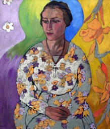 Лентулов Аристарх Васильевич (1882-1943) , Портрет Анны Сведомской , 1915 год 
