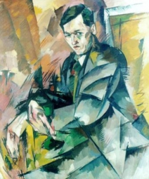 Лентулов Аристарх Васильевич (1882-1943) , Портрет художника И.С. Малютина , 1918 год 