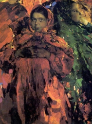 Малявин Филипп Андреевич (1869-1940) , Две девки , 1910 год  , холст, масло