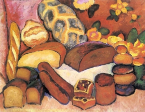 Машков Илья Иванович (1881-1944) , Хлебы , 1912 год  , холст, масло , 105 x 133 см