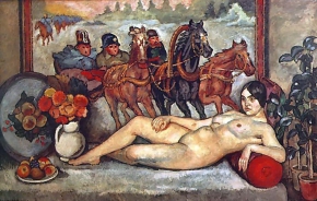 Машков Илья Иванович (1881-1944) , Русская Венера , 1914 год  , холст, масло