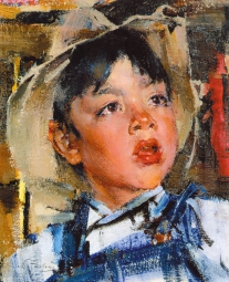 Фешин Николай Иванович (1881-1955) , Мальчик , 1933 год  , холст, масло