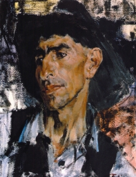 Фешин Николай Иванович (1881-1955) , Мексиканский ковбой , Арт-фонд семьи Филатовых (ART RUSSE)  , 1955 год  , холст, масло