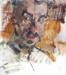 Фешин Николай Иванович (1881-1955) , Мужской портрет (А.С. Алексеев) , 1910 год  , холст, масло