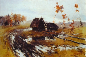 Фешин Николай Иванович (1881-1955) , Осень , 1900 год  , холст, масло