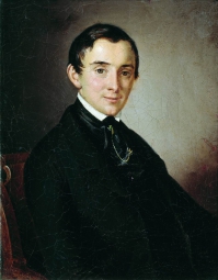 Тропинин Василий Андреевич (1776-1857) , Портрет А.А. Шестова , 1820-е год  , холст, масло