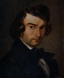 Мокрицкий Аполлон Николаевич (1810-1870) , Автопортрет , 1940 год  , холст, масло