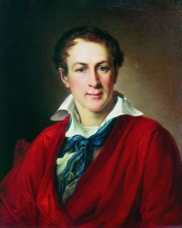 Тропинин Василий Андреевич (1776-1857) , Портрет Ф.П. Крашенинникова , 1830-е год  , холст, масло