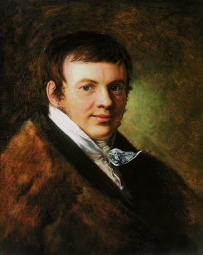 Тропинин Василий Андреевич (1776-1857) , Портрет В.С. Энева , 1820-е год  , холст, масло