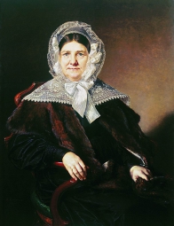 Тропинин Василий Андреевич (1776-1857) , Портрет А.Ф. Мазуриной , холст, масло