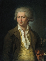 Щедрин Семён Фёдорович (1745-1804) , Автопортрет , Государственный Русский музей , 1780 е  год  , холст, масло , 79,5 Х 62,5 см