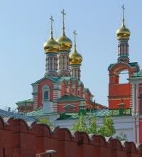 Потешный дворец Московского Кремля с церковью Похвалы Богородицы
