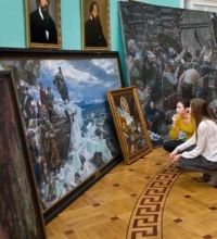 В Риме открылась выставка работ выпускников Российской академии живописи Ильи Глазунова