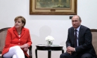 Путин и Меркель 2,5 часа обсуждали кризис на Украине и газовый вопрос 