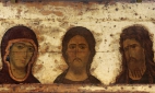 Деисус: Богоматерь, Спас, Иоанн Предтеча (1180-1190)