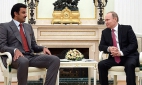 Главы РФ и Катара договорились о поиске политического решения в Сирии