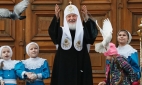 Патриарх Кирилл в праздник Благовещения провел проповедь в храме Христа Спасителя