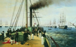 Как начинался в России век пароходства